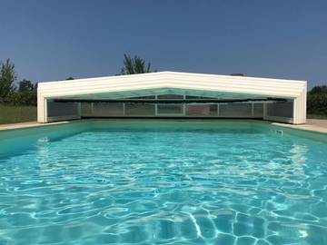 Gîte pour 5 personnes, avec jardin ainsi que vue et piscine à Cendrieux