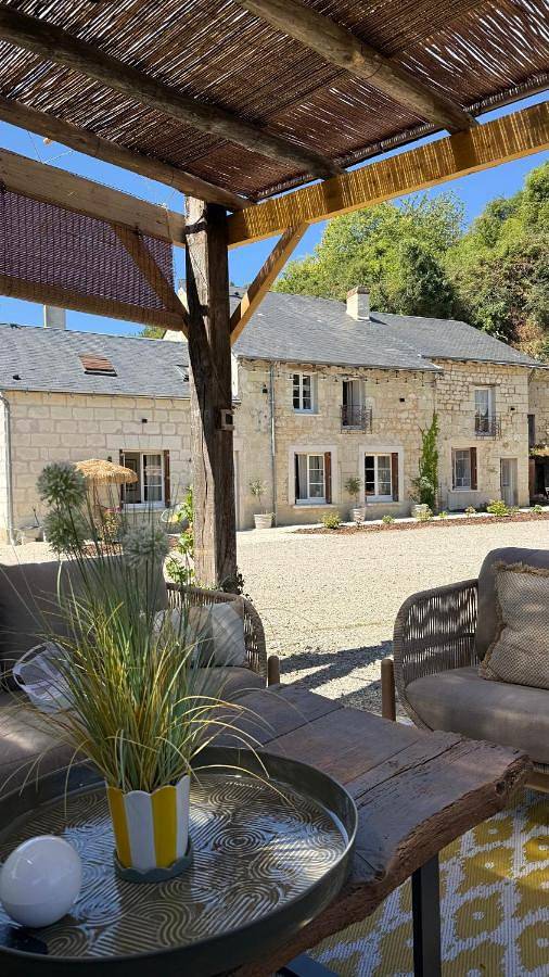 Chambre d’hôte pour 2 personnes, avec Terrasse ainsi que Jardin et Vue