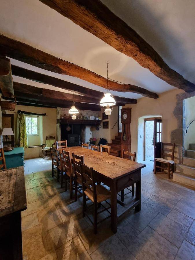 Location de vacances pour 18 personnes, avec vue ainsi que terrasse et piscine, animaux acceptés à Larnagol - 4