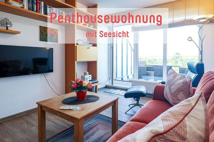 Ferienwohnung für 2 Personen, mit Balkon und Ausblick in Sahlenburg