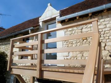 Gîte pour 2 personnes, avec jardin en Indre-et-Loire
