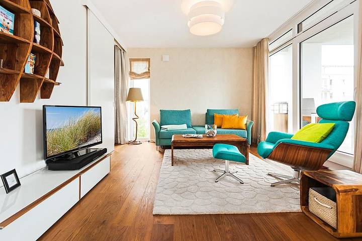 Ferienwohnung für 4 Personen, mit Balkon in Binz