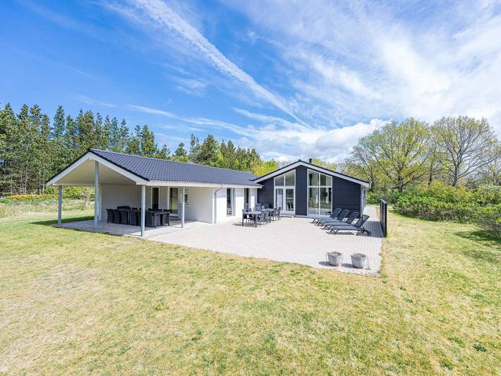 Ferienhaus für 10 Personen, mit Sauna und Terrasse, kinderfreundlich in Filsø See
