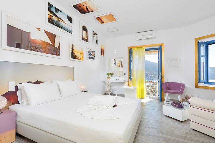 Ganze Wohnung, Sea View Studio, Kaerati Apartments in Amorgos