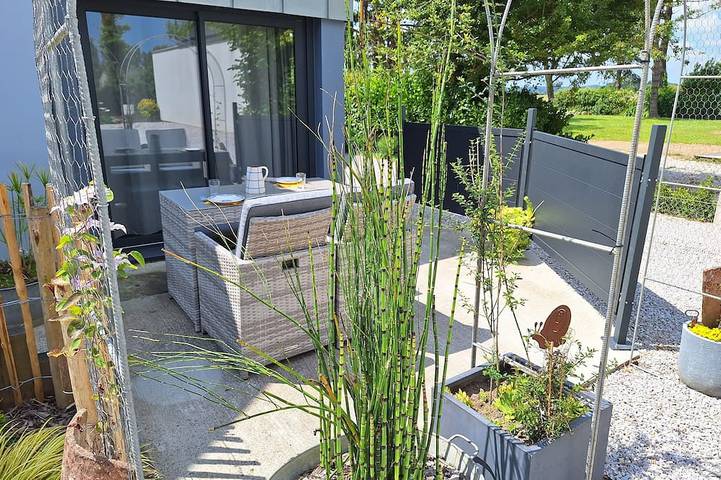 Ferienwohnung für 4 Personen, mit Terrasse und Garten