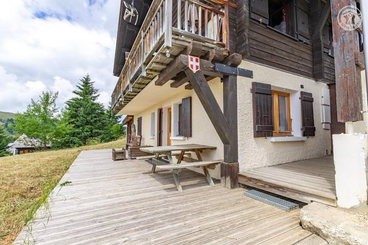 Chalet pour 4 personnes, avec terrasse à Les Saisies - 2