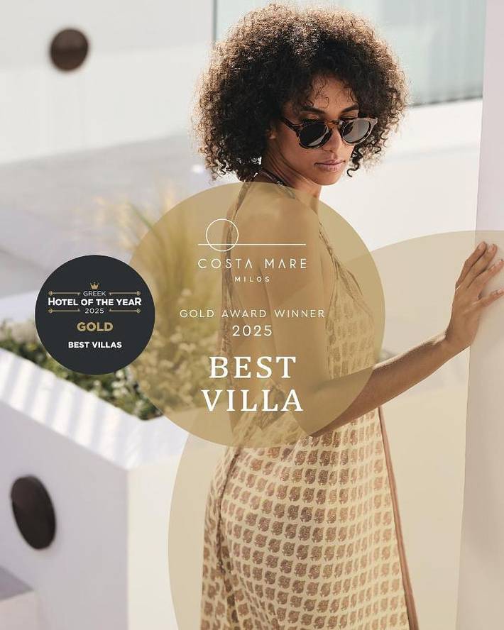 Villa pour 6 personnes, avec piscine ainsi que vue et terrasse dans Milos - 3