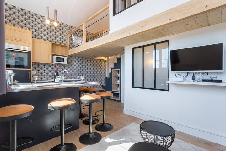 Gîte pour 4 personnes dans Théâtre de la Croix Rousse