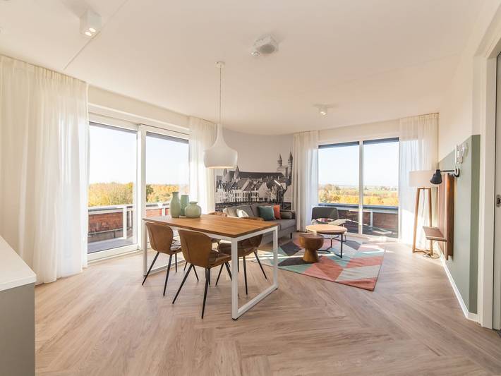 Gîte pour 4 personnes, avec balcon/terrasse et balcon, animaux acceptés à Maastricht - 3