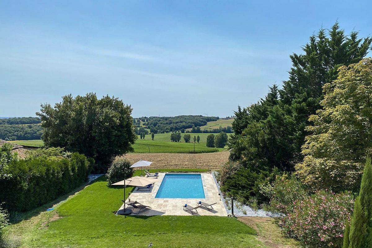 Château pour 10 personnes avec terrasse in Puymiclan, Région de Marmande