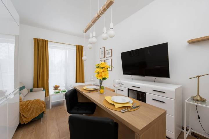 Studio für 4 Personen, mit Terrasse in Breslau