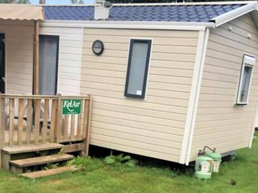 Camping Les Ormes, Domaine et Resort - Mobilhome 6 personas - Cordelia (Keller Travel) in Epiniac, Región de Saint-Malo