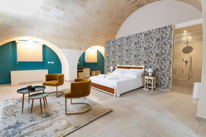 Casa vacanza per 2 persone, con panorama e giardino nonché piscina in Massafra