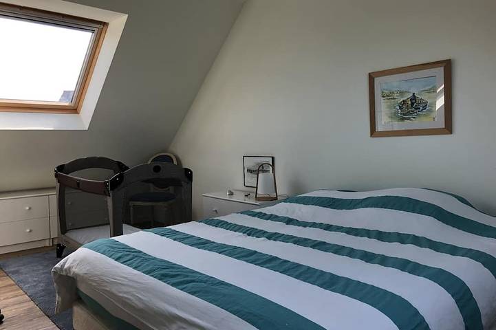 House Cocooning Sea & Shops On Foot, Unlimited Internet Garden in Lilia, Plouguerneau