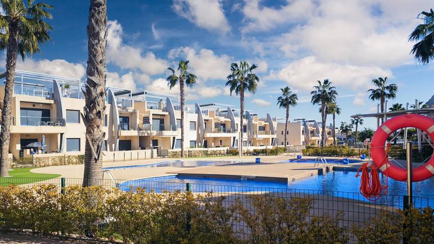 Location de vacances pour 4 personnes, avec jardin à Pilar de la Horadada