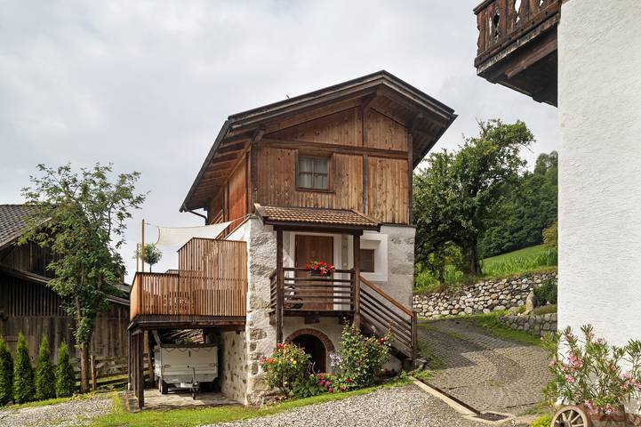 Chalet für 3 Personen, mit Garten in den Dolomiten