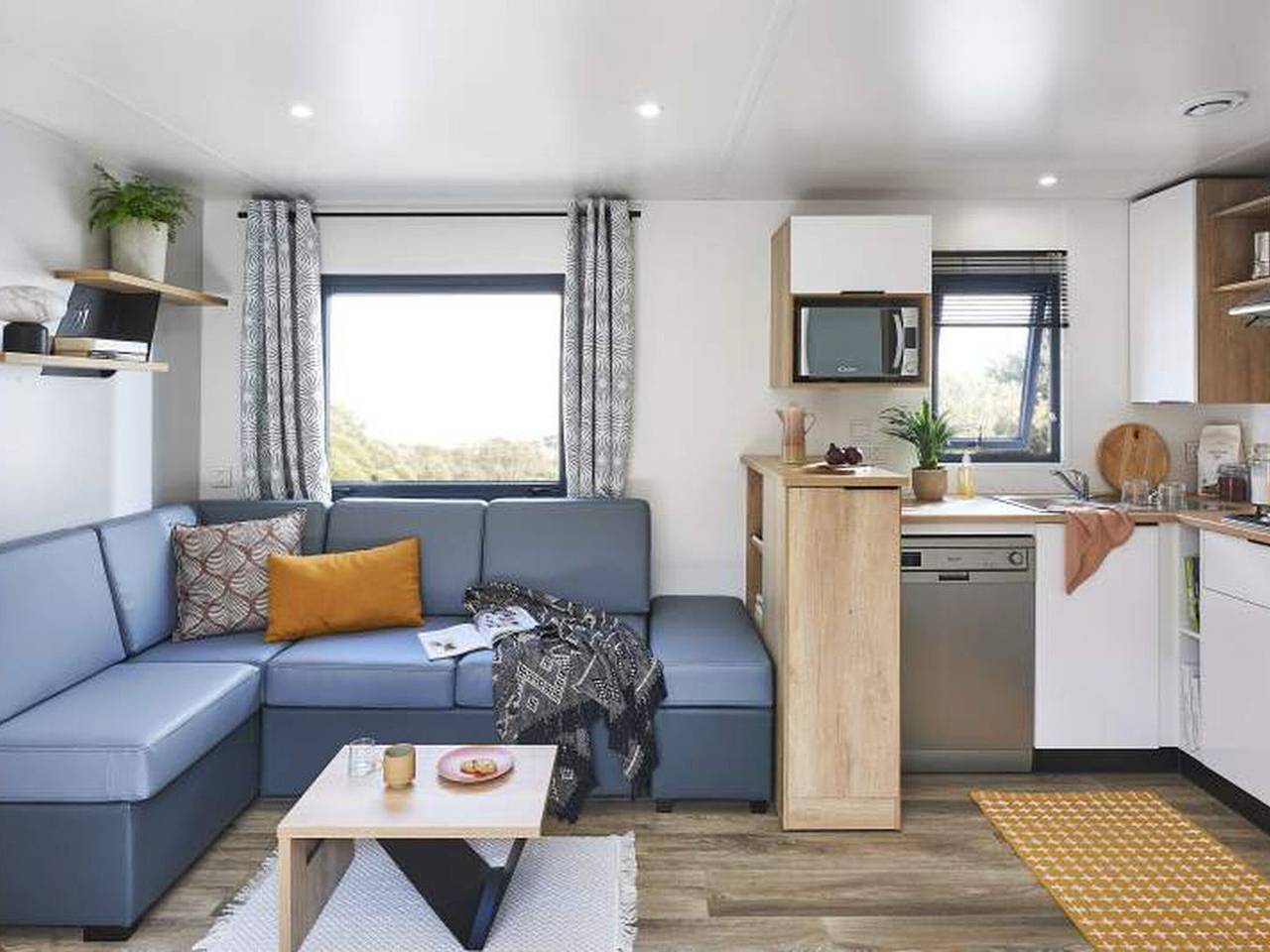 Mobil-home avec terrasse - 6 pers. in Saint-Paulien (Haute-Loire), Haute-Loire
