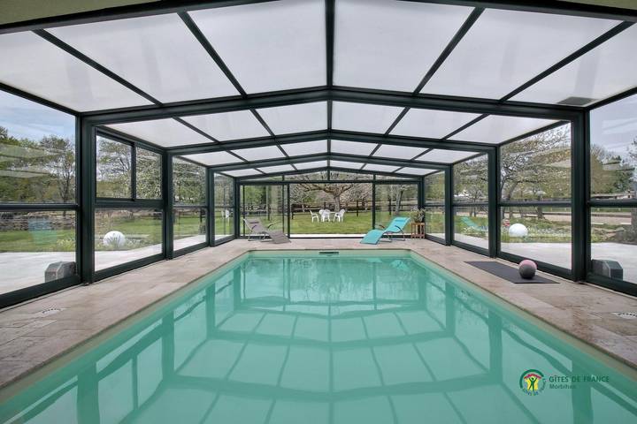 Gîte pour 5 personnes, avec jardin ainsi que terrasse et piscine en Bretagne - 3