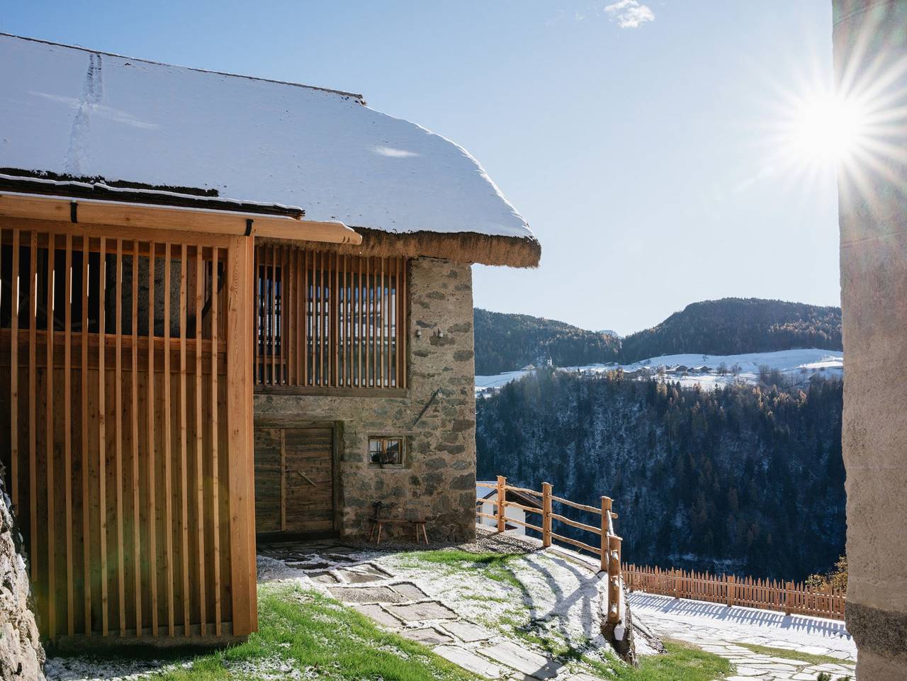 Ganze Ferienwohnung, Oberbuchfelder - Bauernchalet Nr.4 Hagebutte in Lajen, Dolomiti Superski