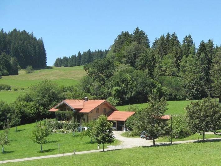Vacation rental for 2 people, with Balcony and Terrace as well as Yard and Sauna in Waltenhofen
