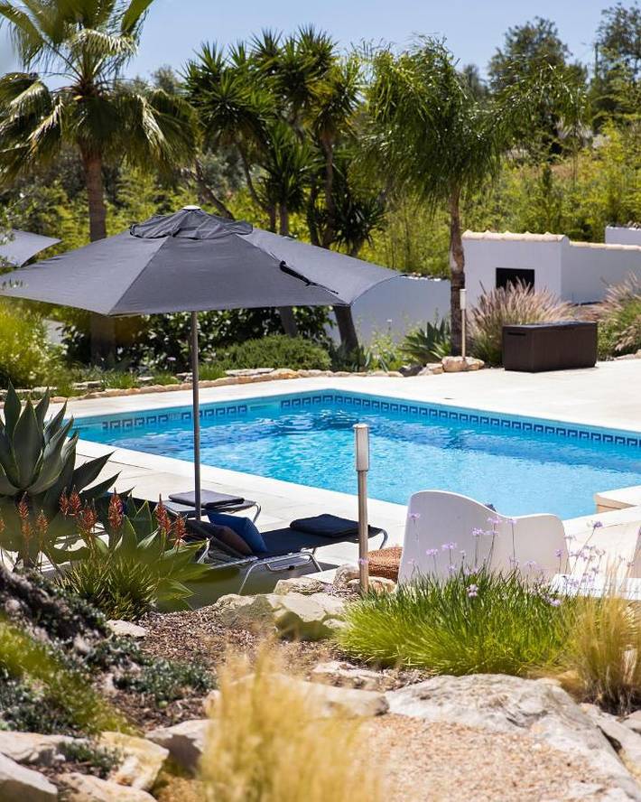 Pousada para 7 pessoas, com vista e jardim e ainda piscina em Ria Formosa