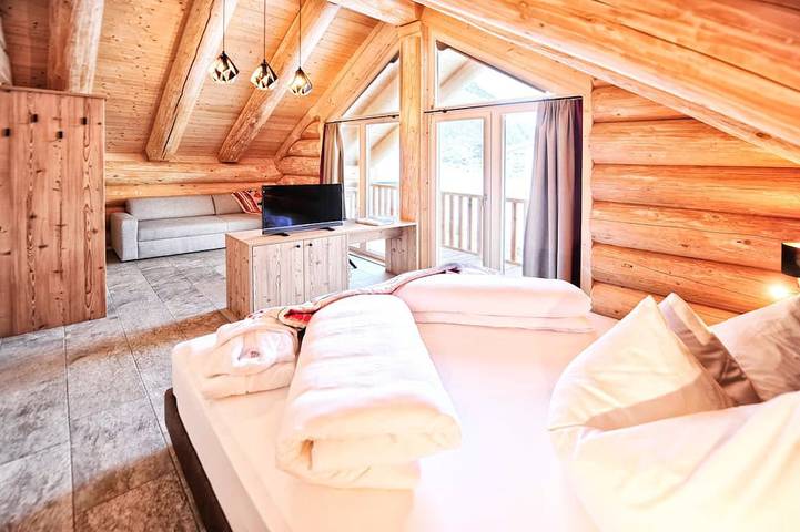 Chalet für 6 Personen, mit Garten und Balkon sowie Sauna in Pfunds - 3