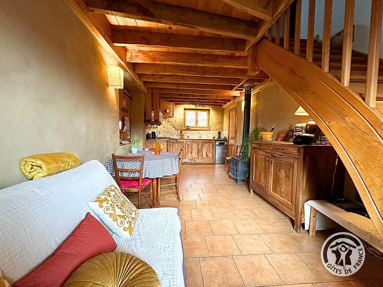 Gîte à la Ferme in Ignaux, Französische Pyrenäen