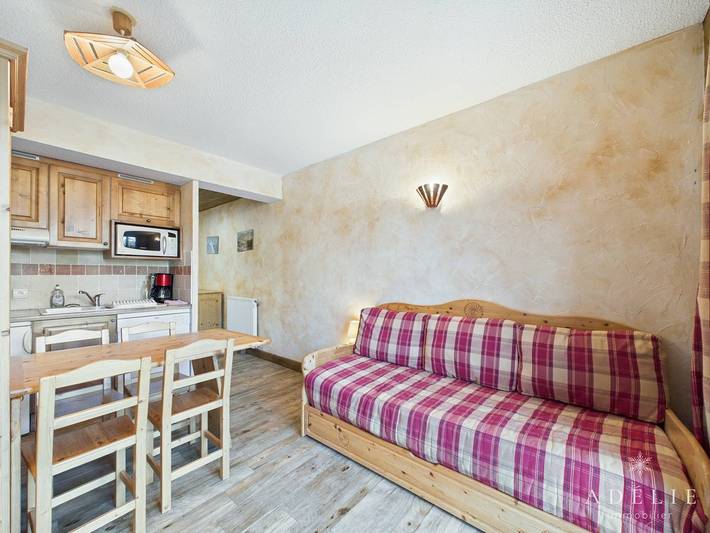 Ganze Ferienwohnung, Ferienwohnung für 4 Personen mit Balkon in La Rosière, Montvalezan