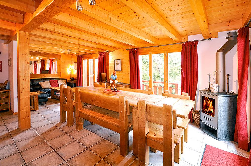 Maison de vacances pour 12 personnes avec balcon in Les Masses, Vex