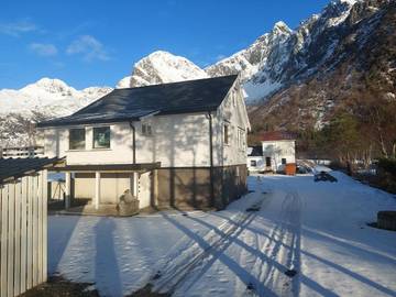 Ferienhaus für 3 Personen, mit Ausblick und Garten, mit Haustier in Vågan