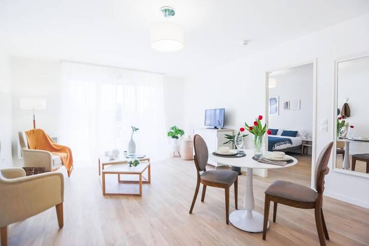 Appartement de vacances pour 2 personnes, avec vue et terrasse, animaux acceptés
