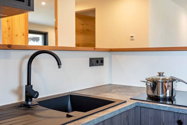 Appartamento intero, Appartamento "Villa Lara Lärche" con vista sulle montagne, terrazza privata e Wi-Fi in Telfen-Lanzin, Castelrotto
