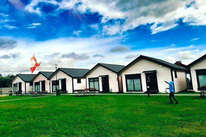 Dom dla 4 osób, z taras i ogród, zwierzęta dozwolone w Łazy