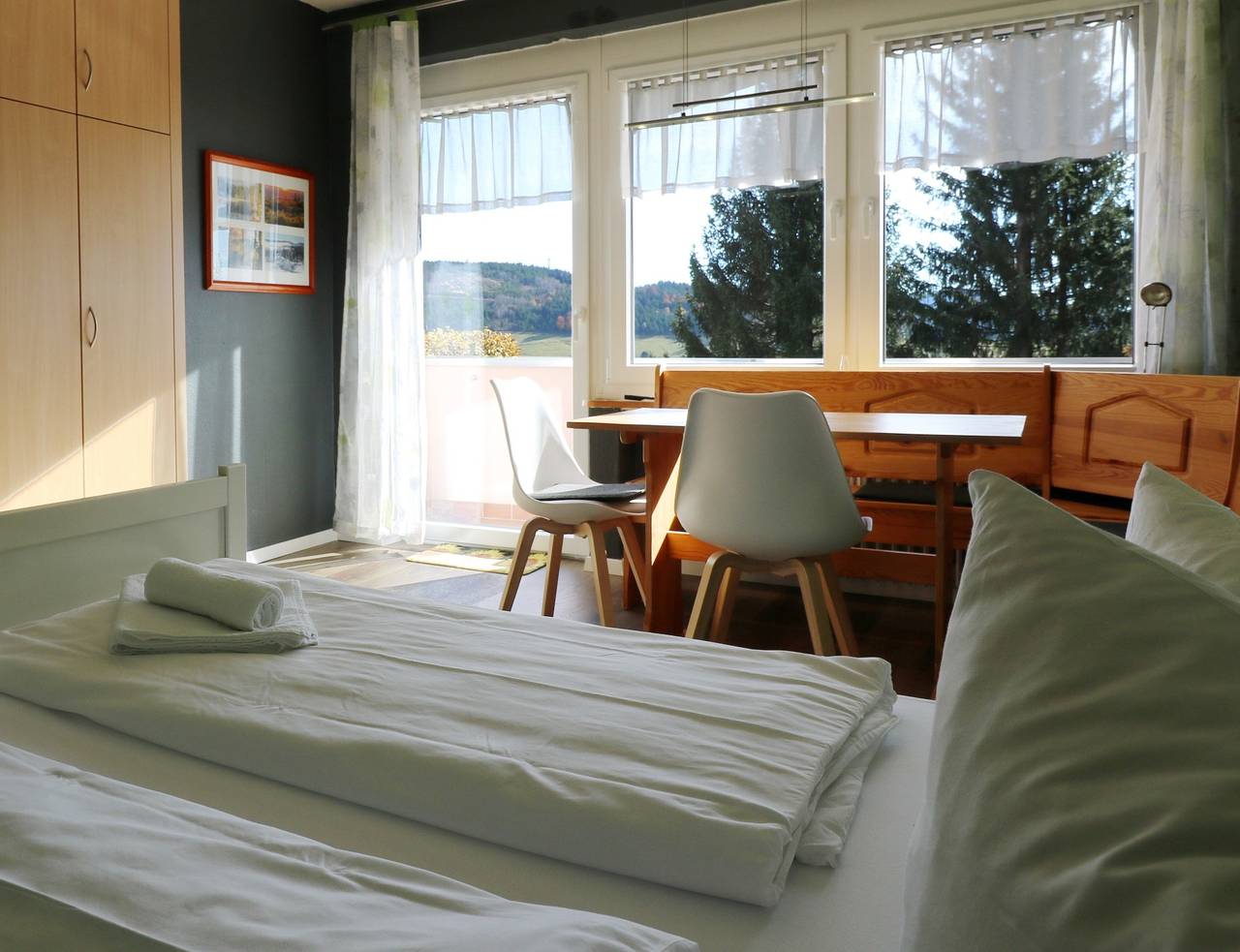 Apartamento vacacional entero, Apartamento de vacaciones para 5 personas con balcón in Suedlicher Schwarzwald, Todtnau