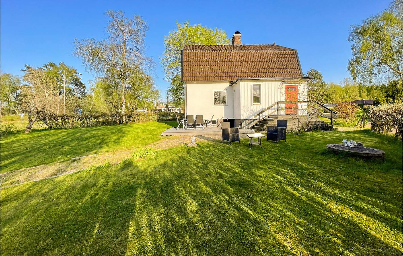 Ferienhaus für 7 Personen mit Ausblick in Kronoberg