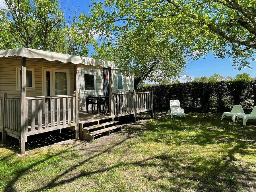Camping Ushuaïa Villages La Maïade - Mobilheim 4 personen - Premium - 32m² - 2 Schlafzimmer in Mimizan, Côte d’Argent