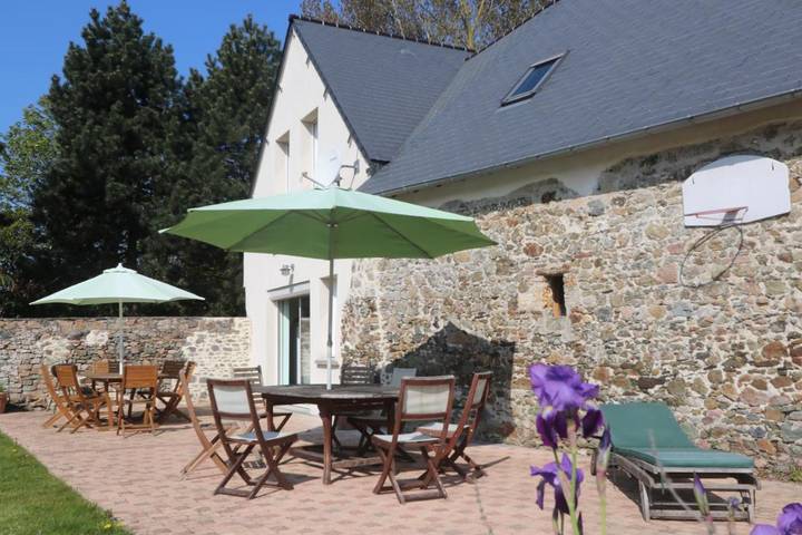 Appartement de vacances pour 10 personnes, avec jardin et terrasse