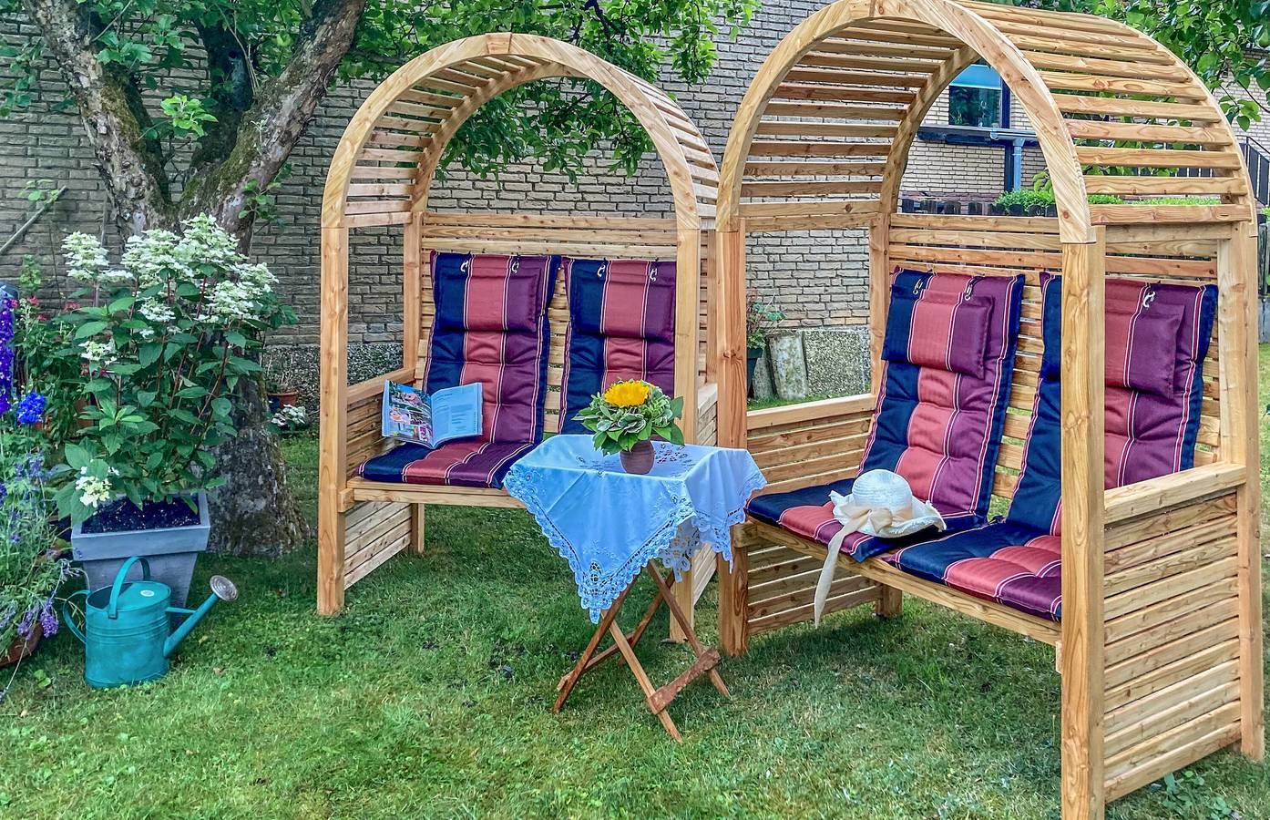 Ganze Wohnung, Ferienwohnung 2 Soltau" mit Gemeinschaftsgarten und Wlan in Soltau, Landkreis Heidekreis