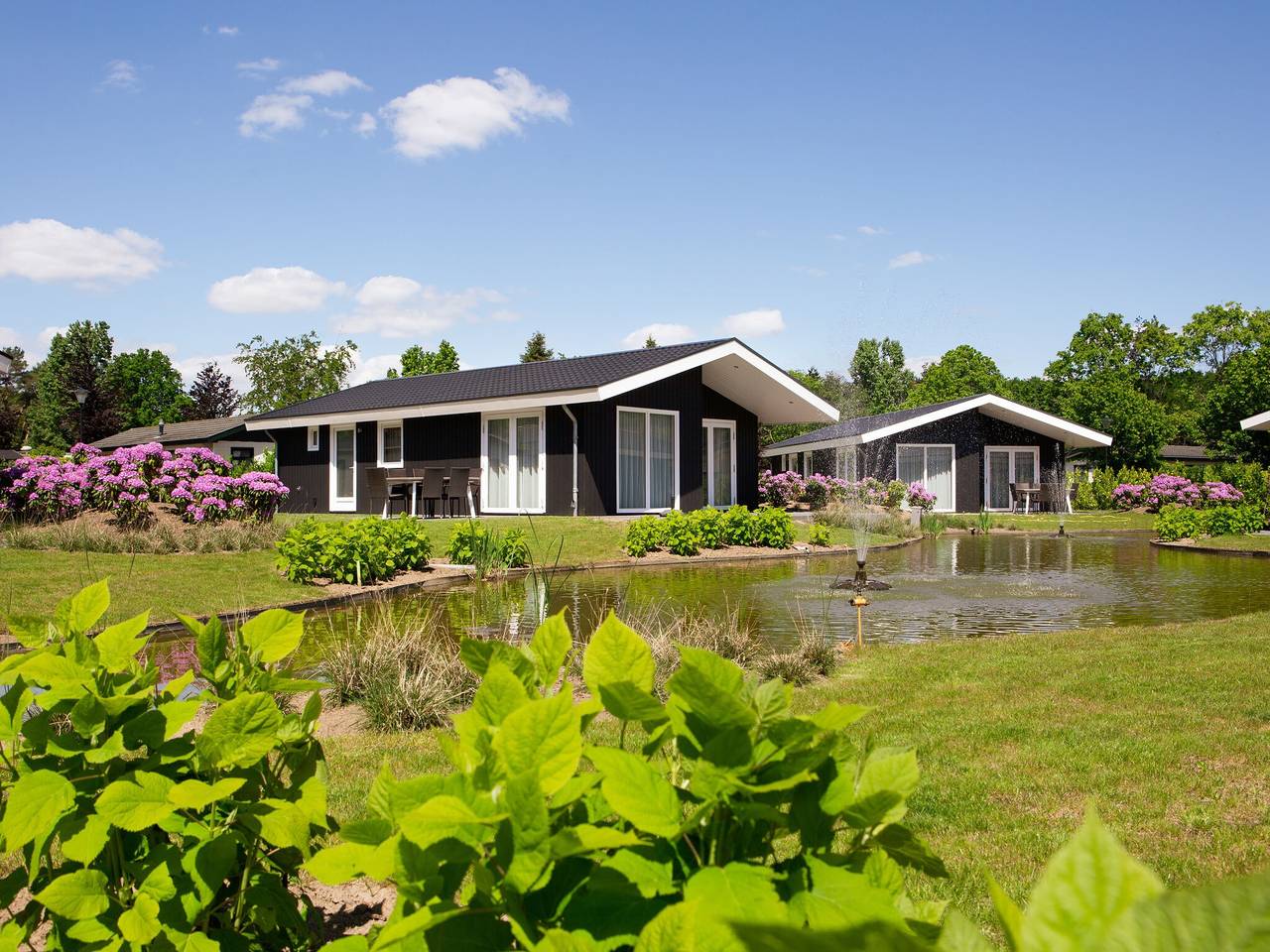 Chalet in Netherlands by Scenic Pond in Veldhoven, North Brabant