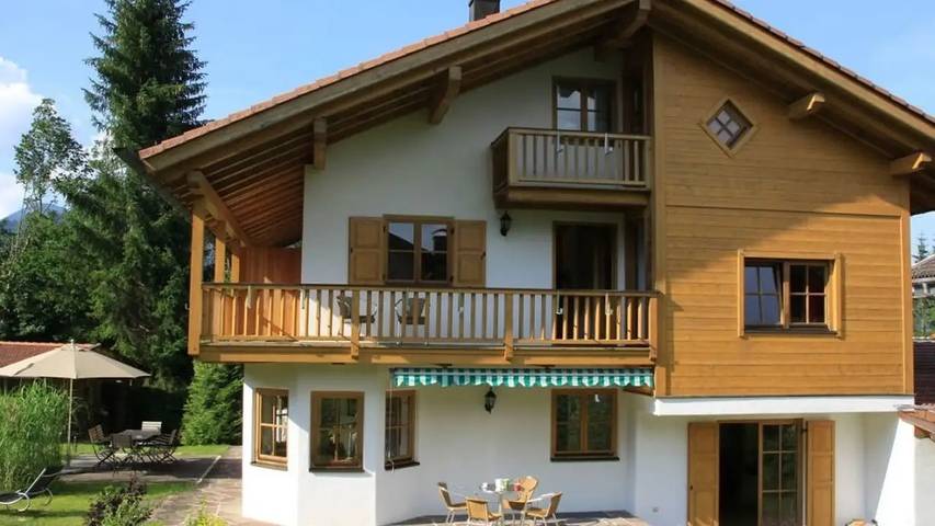 Filter.senior_travel.vacation_home für 6 Personen, mit Balkon und Terrasse sowie Garten und Sauna in Krün - 2