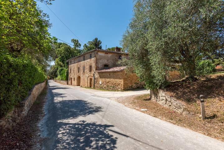 Geheel appartement, Appartement 'La Bandita Agriturismo' met gedeelde tuin, wifi en airconditioning in Siena, Provincie Siena