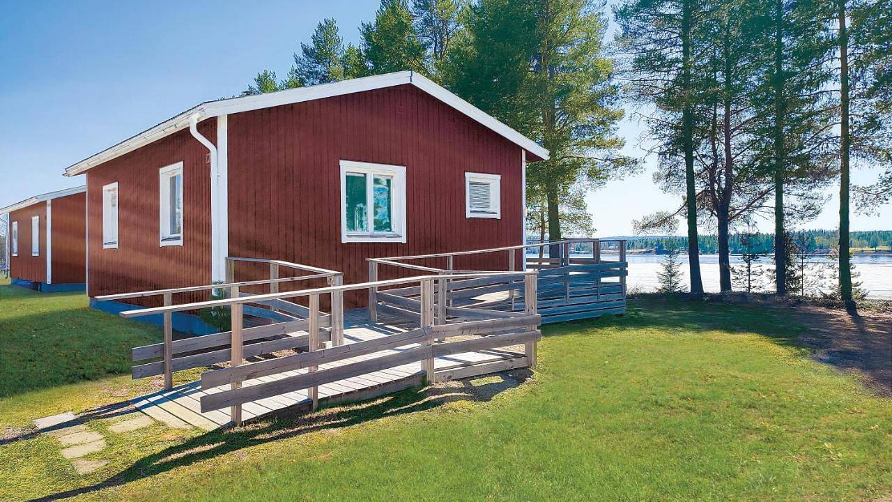 Fritidshus - Cottage - Holiday house - Soluppgång in Västerbotten