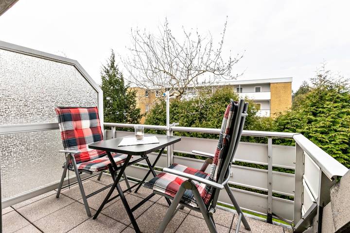 Ganze Wohnung, Ferienwohnung 'Utspann' mit Balkon und Wlan in St. Peter-Ording, Eiderstedt