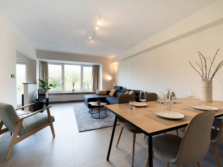 Appartement de vacances pour 4 personnes, avec Balcon et Jardin à Bredene