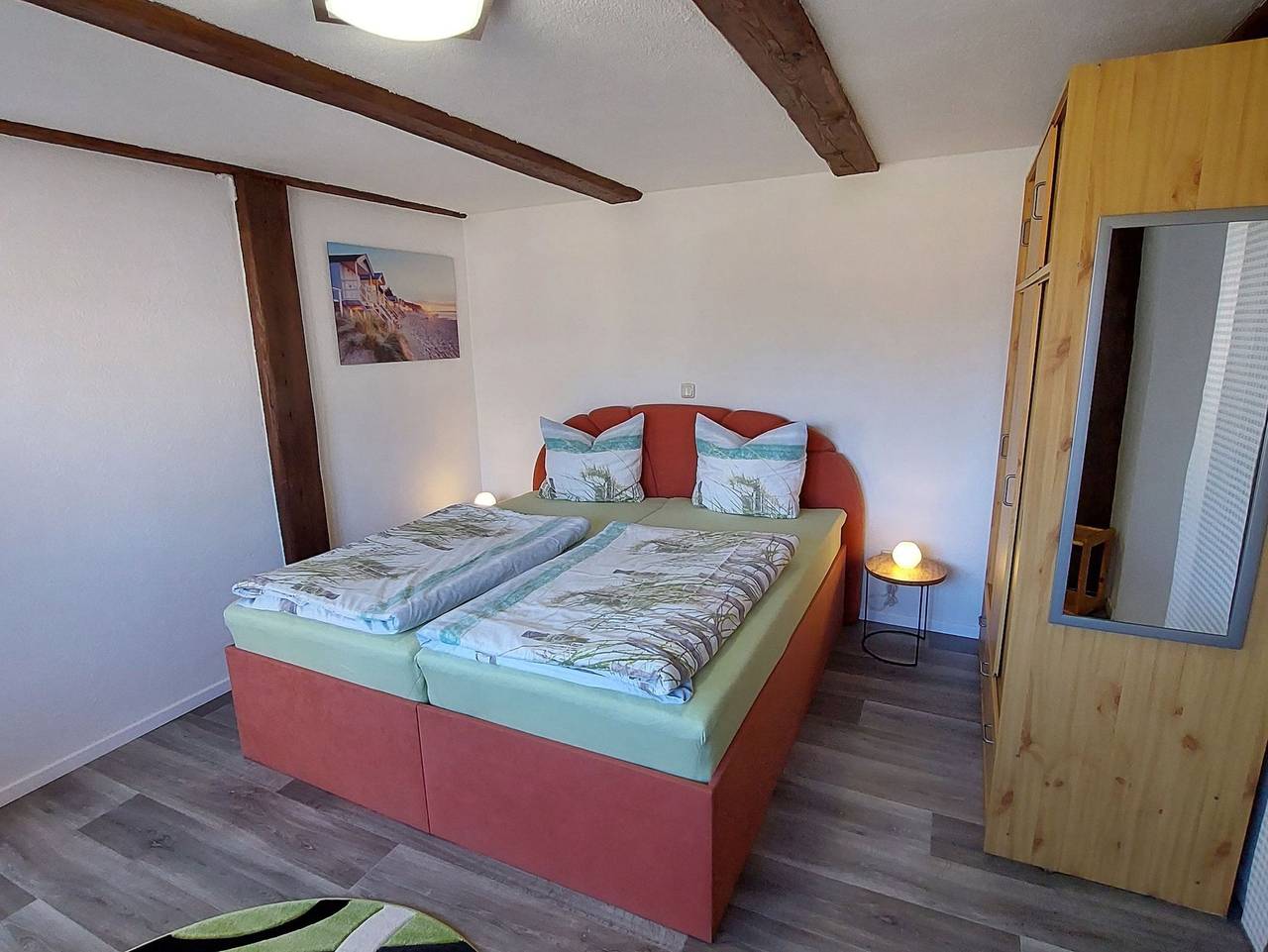 Ganze Ferienwohnung, Ferienhaus für 2 Personen mit Terrasse in Barth, Vorpommern