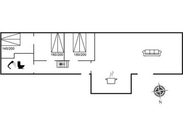 Ferienhaus für 8 Personen in Thorsminde, Dänemark an der Nordsee, Bild 1