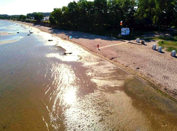 Ganze Ferienwohnung, Kajüte am Strand - Nur Feriengäste! in Zierow, Nordwestmecklenburg (Wismar und Umgebung)