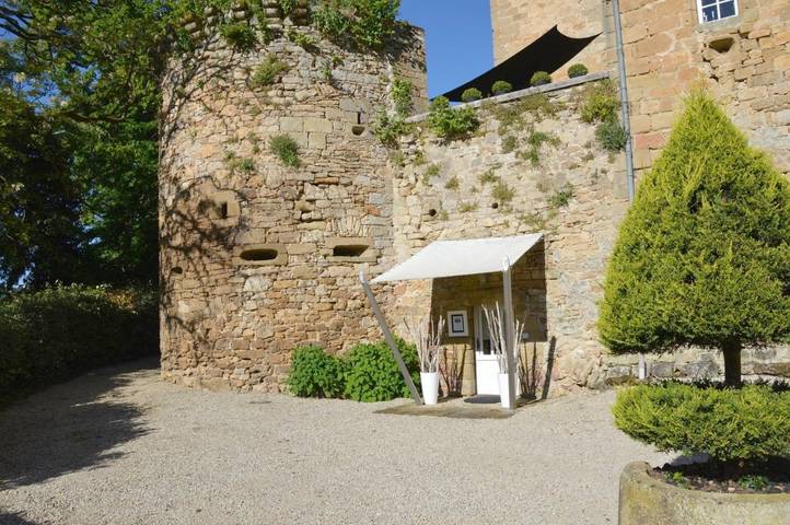Gîte pour 10 personnes, avec piscine ainsi que vue et jardin à Lissac-sur-Couze - 4