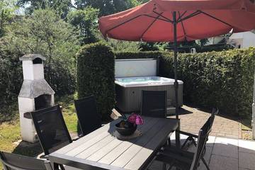 Ferienhaus für 6 Personen, mit Terrasse und Garten sowie Sauna in Göhren-Lebbin