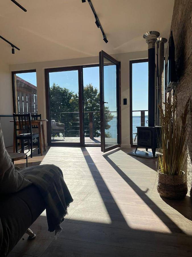 Chalet pour 3 personnes, avec balcon ainsi que vue et vue sur le lac en Pologne - 3